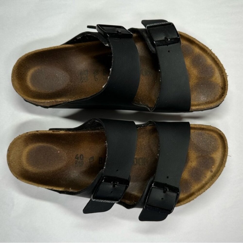 Birkenstock Black Arizona Sandals Size 40 Regular Width
